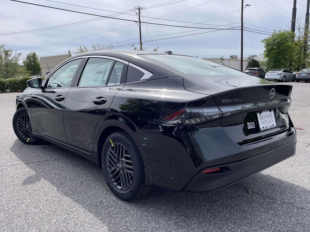 2026 Super Black Nissan Sentra SV FWD Sedan