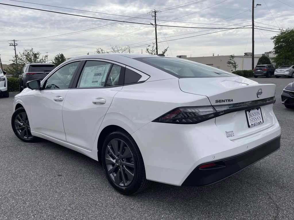 2026 Aspen White Tricoat Nissan Sentra SL FWD Sedan