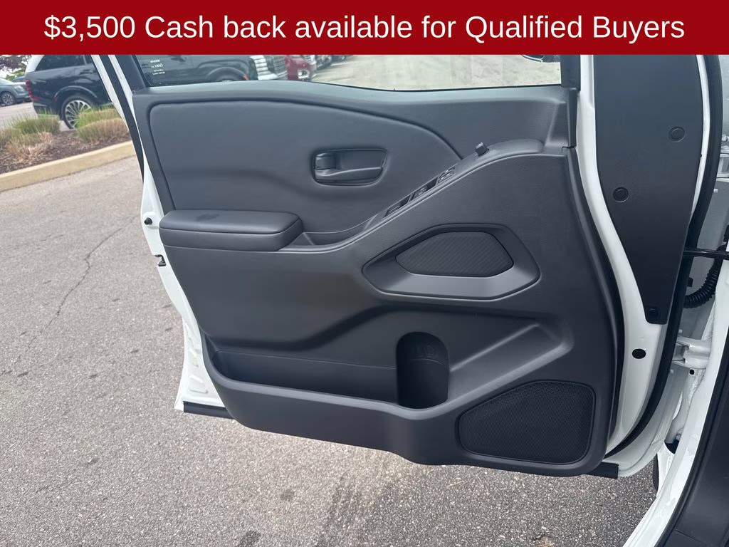 2026 Glacier White Nissan Frontier SV 4X4 Truck