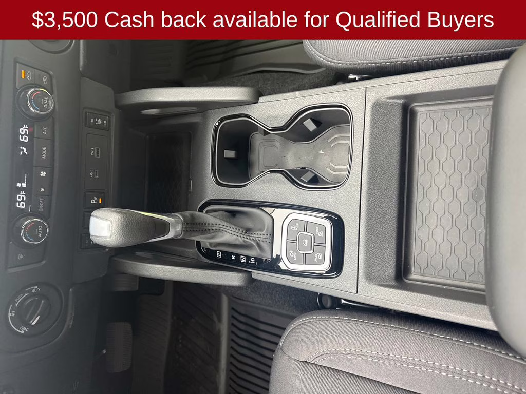 2026 Glacier White Nissan Frontier SV 4X4 Truck