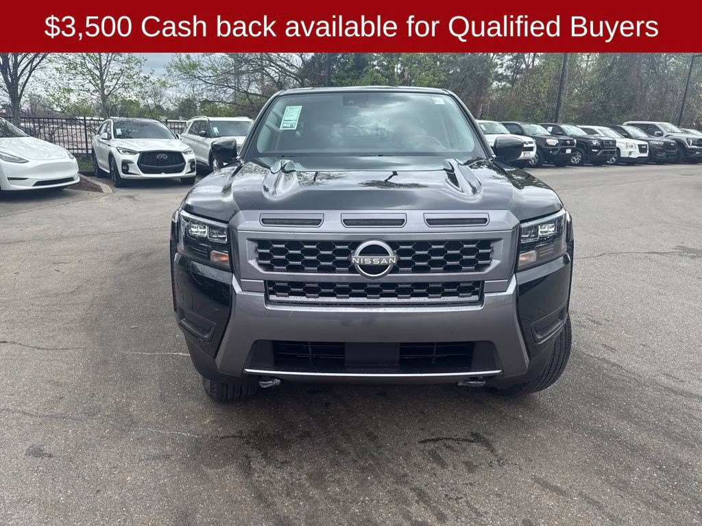 2026 Super Black Nissan Frontier SV 4X4 Truck