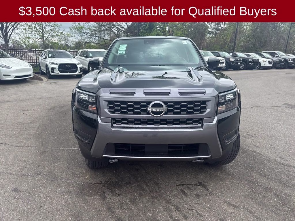 2026 Super Black Nissan Frontier SV 4X4 Truck