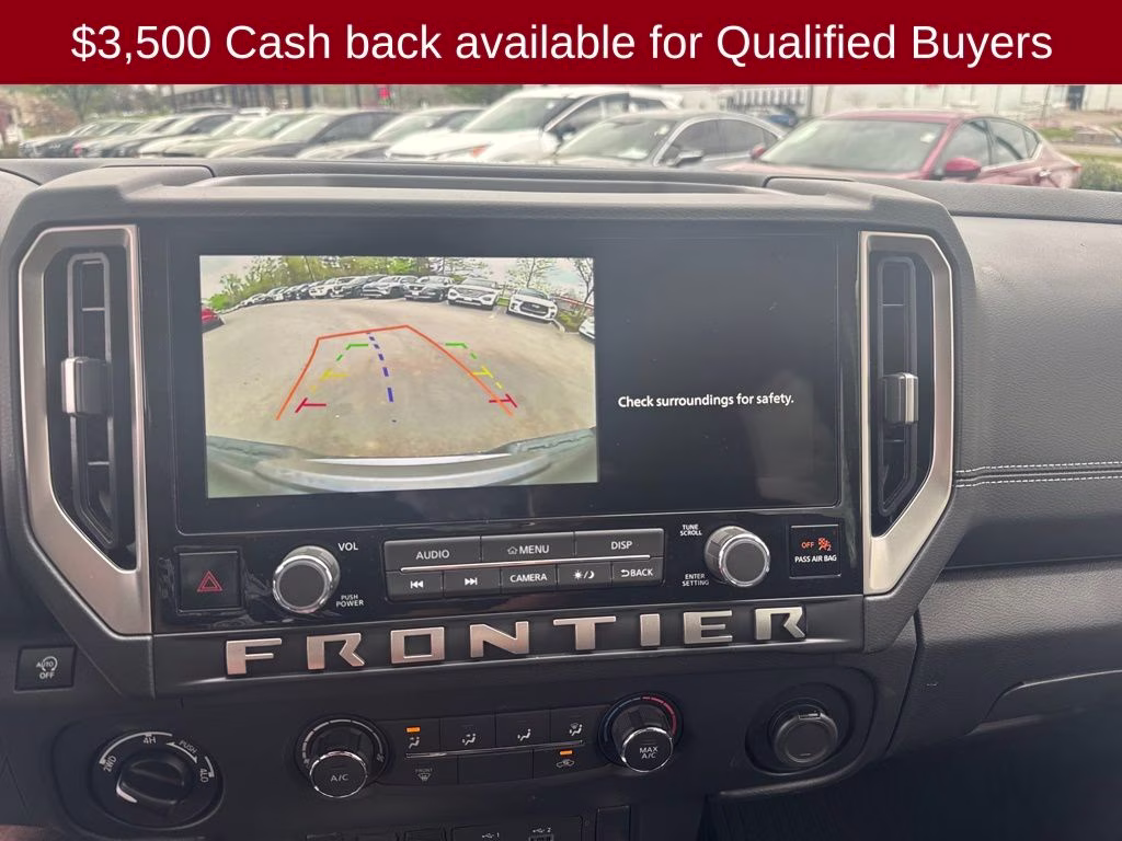 2026 Super Black Nissan Frontier SV 4X4 Truck