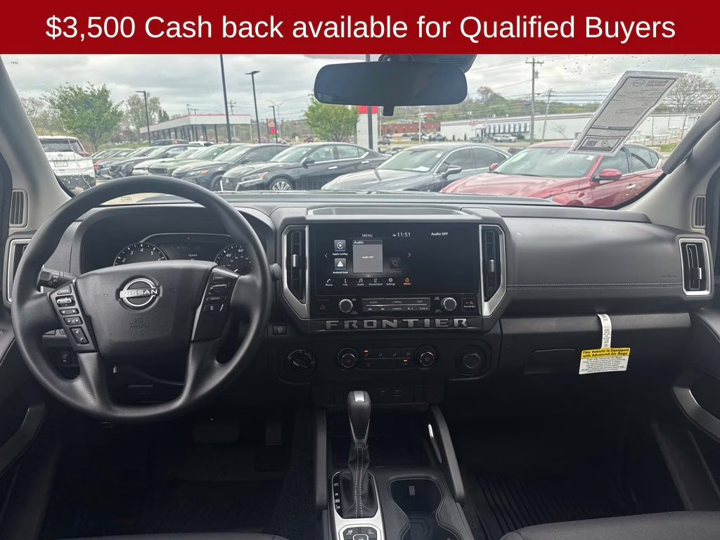 2026 Super Black Nissan Frontier SV 4X4 Truck