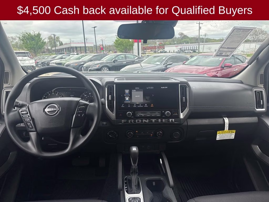 2026 Super Black Nissan Frontier SV 4X4 Truck