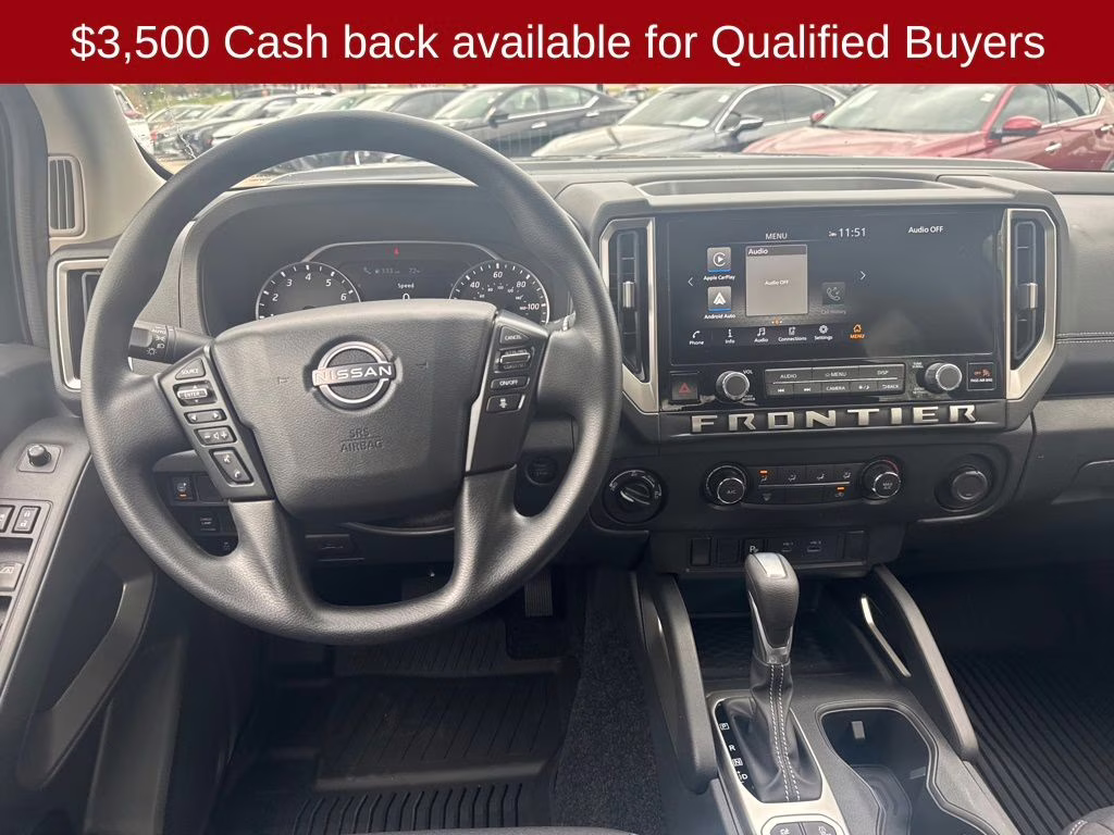 2026 Super Black Nissan Frontier SV 4X4 Truck