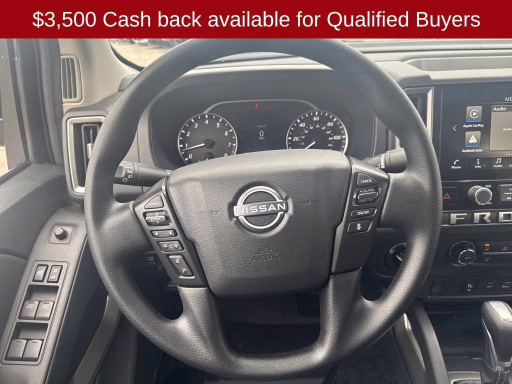 2026 Super Black Nissan Frontier SV 4X4 Truck