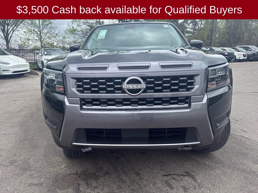 2026 Super Black Nissan Frontier SV 4X4 Truck