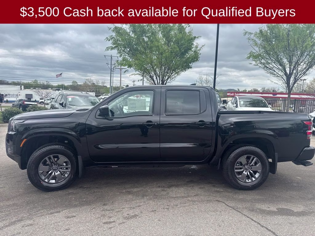2026 Super Black Nissan Frontier SV 4X4 Truck
