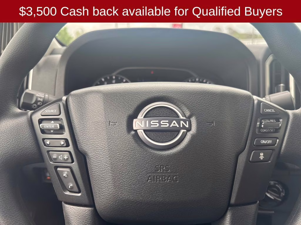 2026 Super Black Nissan Frontier SV 4X4 Truck