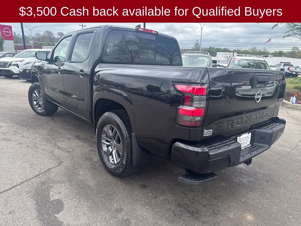 2026 Super Black Nissan Frontier SV 4X4 Truck