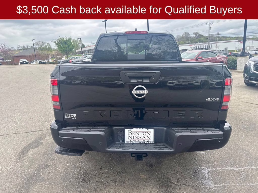 2026 Super Black Nissan Frontier SV 4X4 Truck