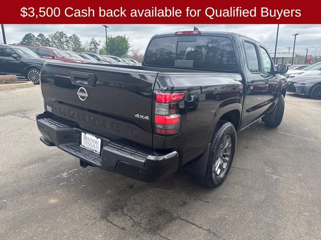 2026 Super Black Nissan Frontier SV 4X4 Truck