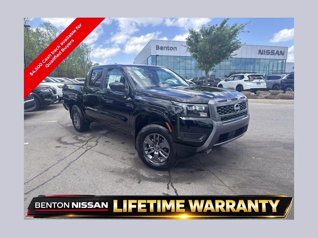 2026 Super Black Nissan Frontier SV 4X4 Truck