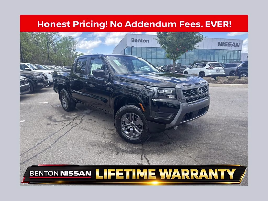 2026 Super Black Nissan Frontier SV 4X4 Truck