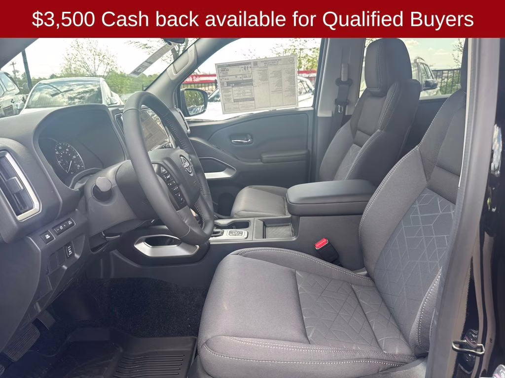 2026 Super Black Nissan Frontier SV 4X4 Truck