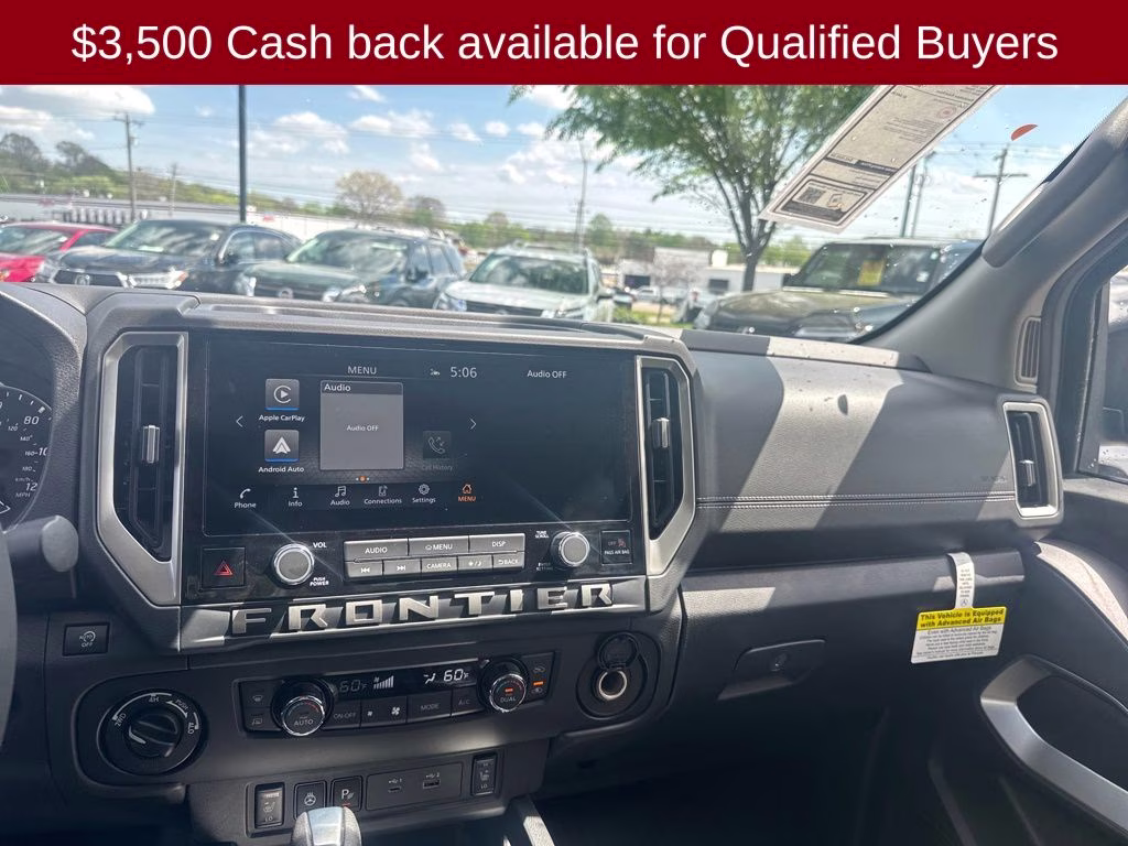 2026 Super Black Nissan Frontier SV 4X4 Truck
