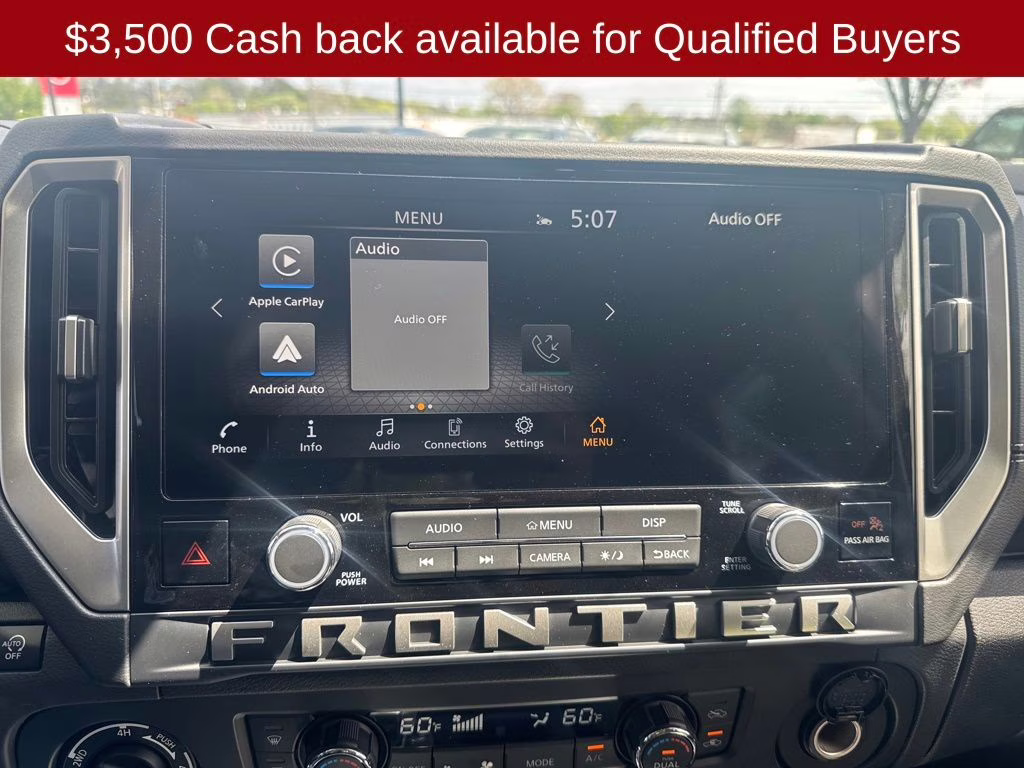 2026 Super Black Nissan Frontier SV 4X4 Truck