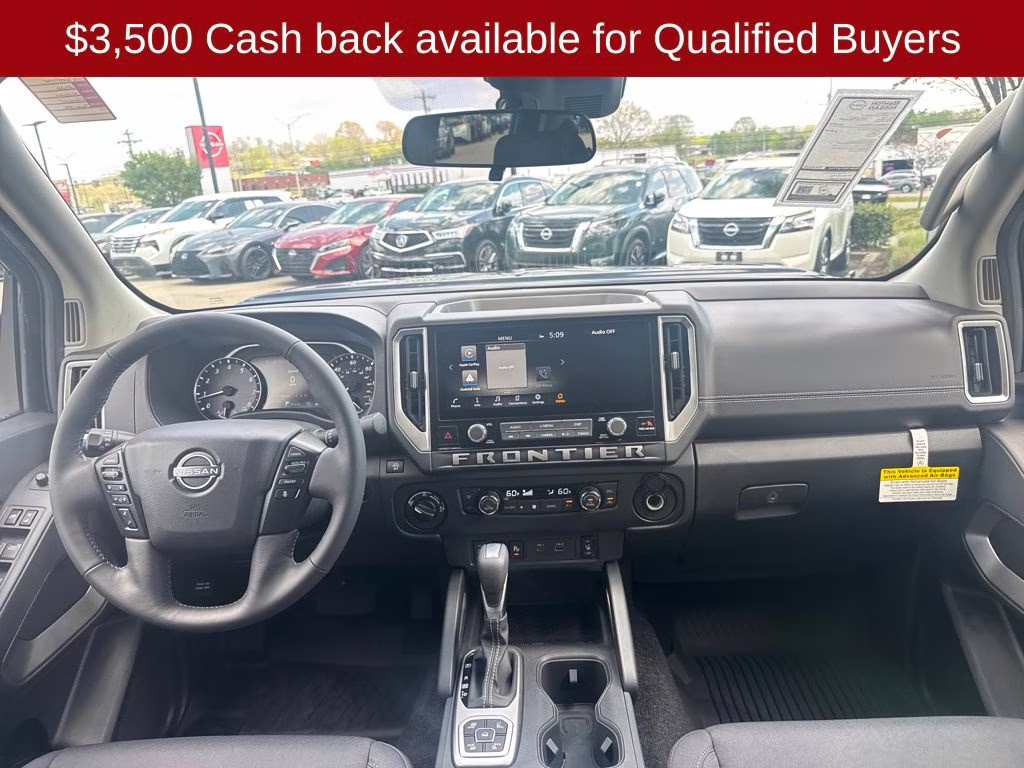 2026 Super Black Nissan Frontier SV 4X4 Truck