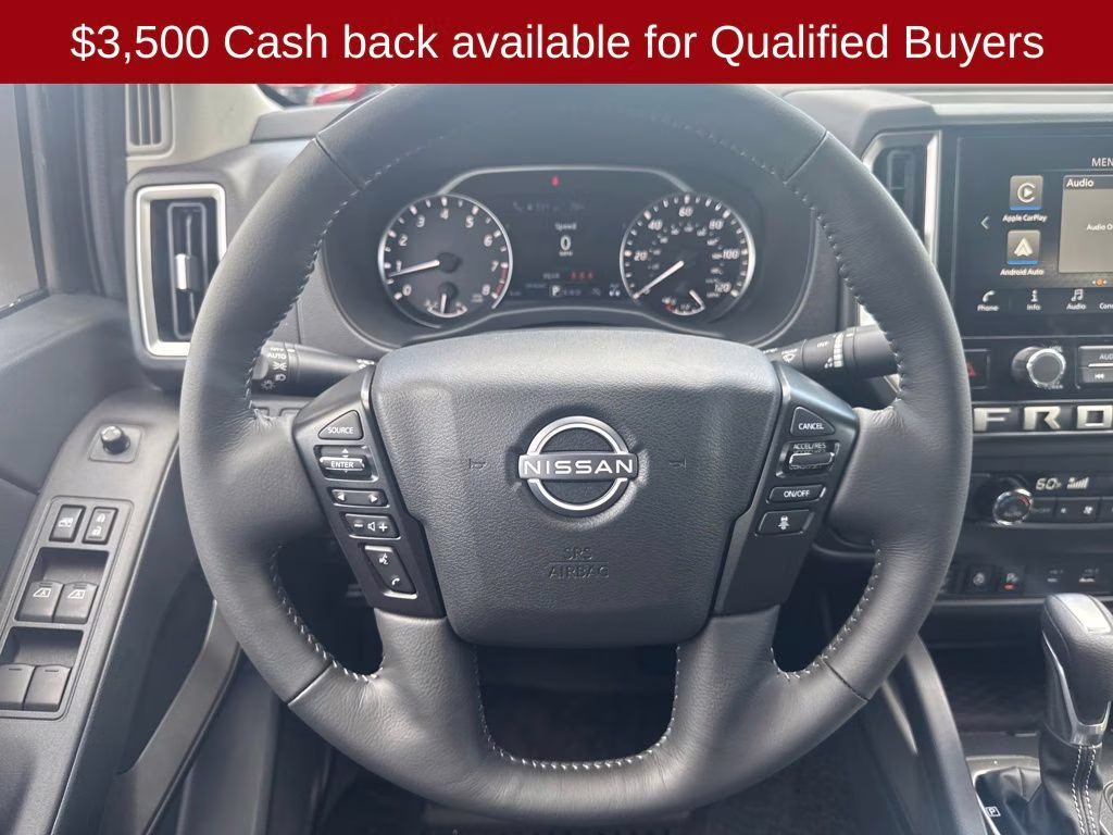 2026 Super Black Nissan Frontier SV 4X4 Truck