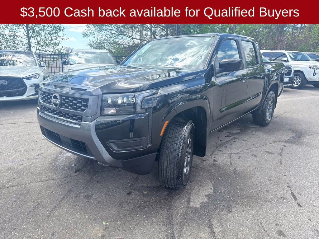 2026 Super Black Nissan Frontier SV 4X4 Truck