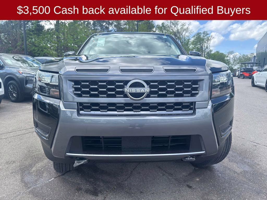 2026 Super Black Nissan Frontier SV 4X4 Truck