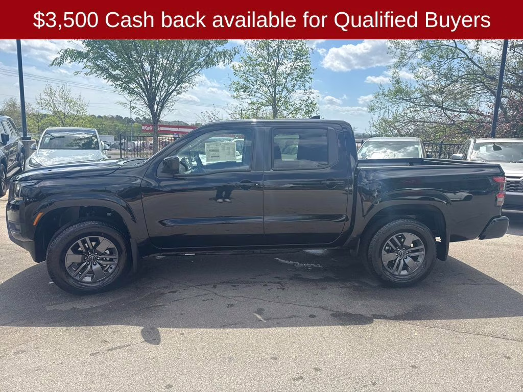 2026 Super Black Nissan Frontier SV 4X4 Truck