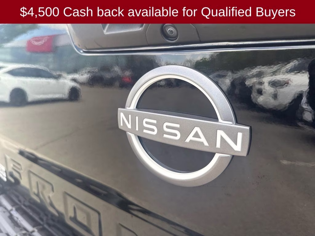 2026 Super Black Nissan Frontier SV 4X4 Truck