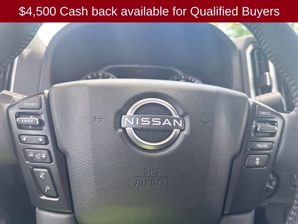 2026 Super Black Nissan Frontier SV 4X4 Truck