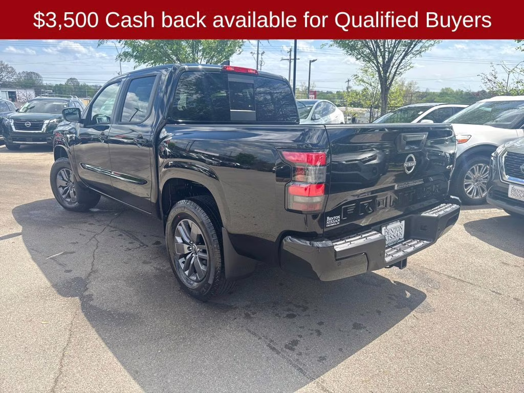 2026 Super Black Nissan Frontier SV 4X4 Truck