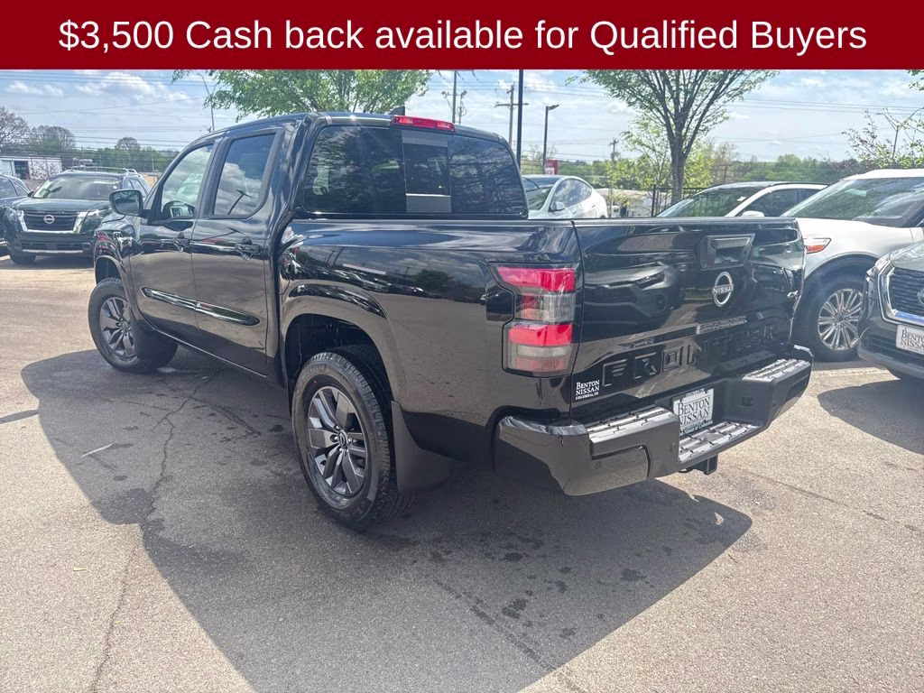 2026 Super Black Nissan Frontier SV 4X4 Truck