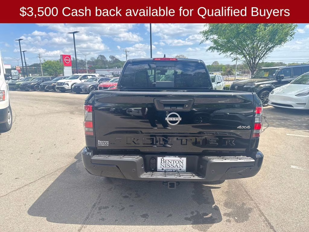 2026 Super Black Nissan Frontier SV 4X4 Truck