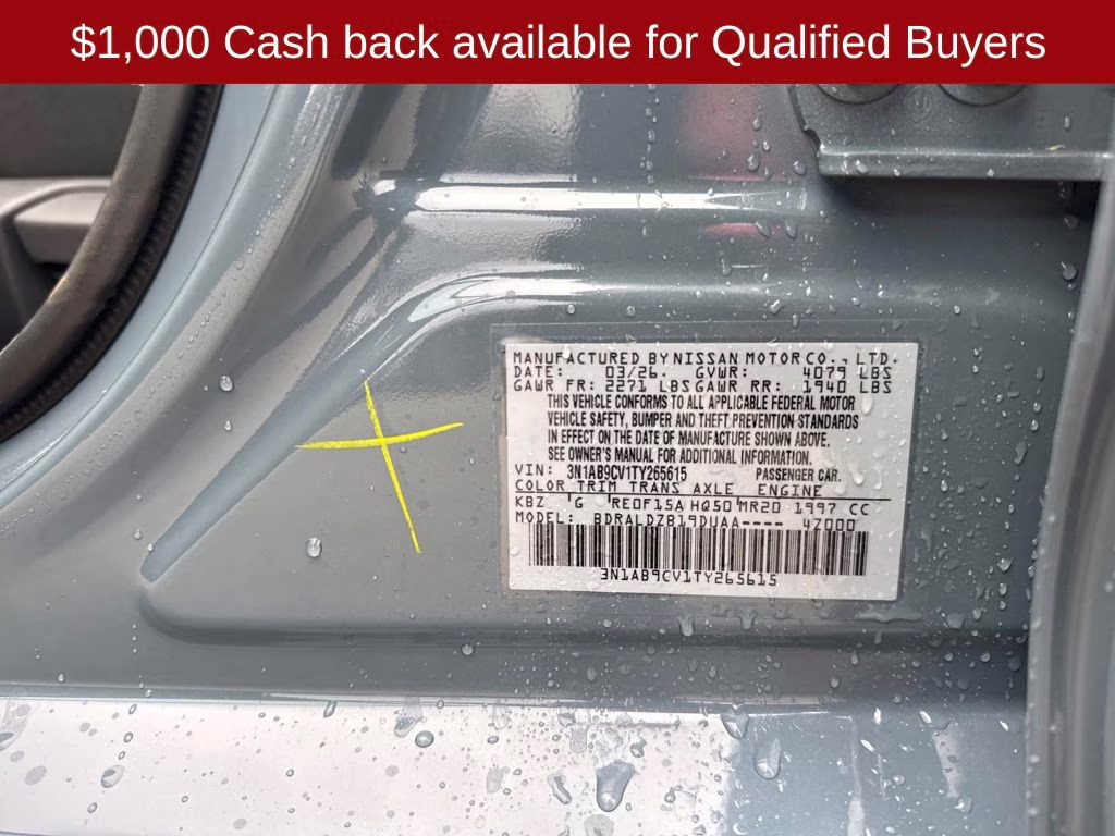2026 Atlantic Gray Metallic Nissan Sentra SV FWD Sedan