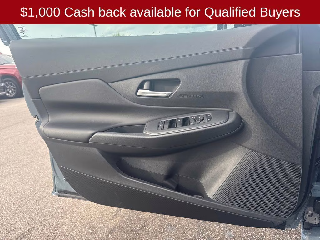 2026 Atlantic Gray Metallic Nissan Sentra SV FWD Sedan