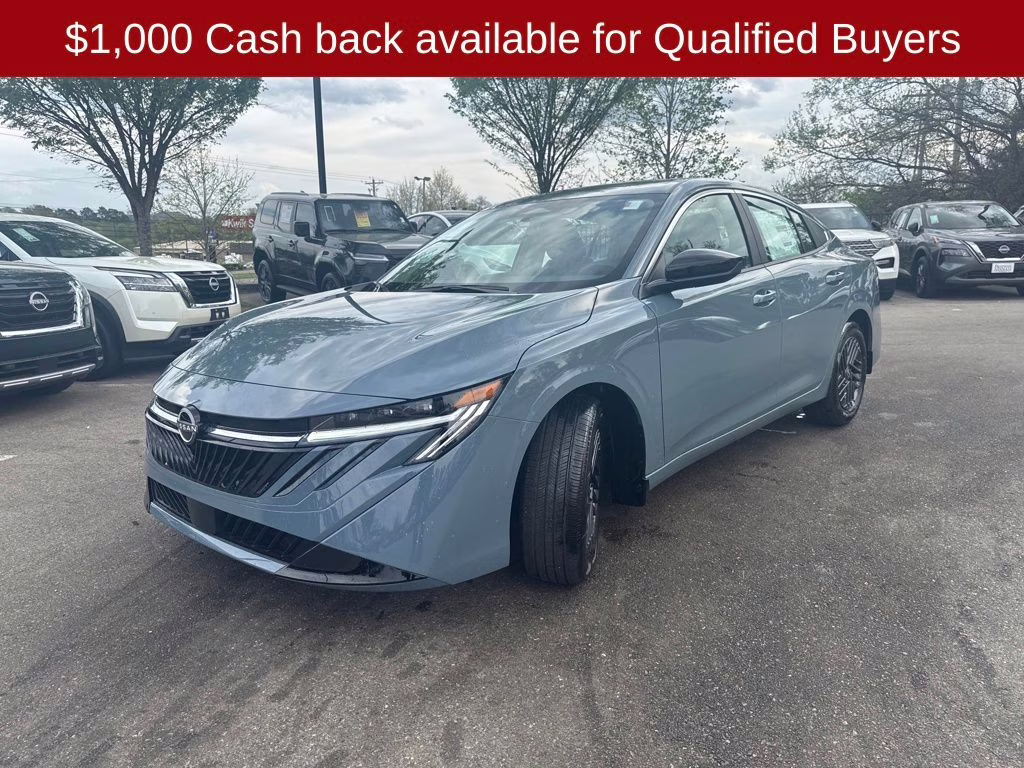 2026 Atlantic Gray Metallic Nissan Sentra SV FWD Sedan