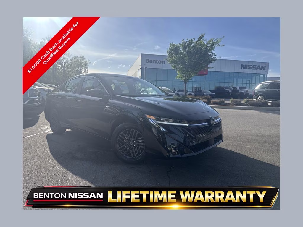 2026 Super Black Nissan Sentra SV FWD Sedan