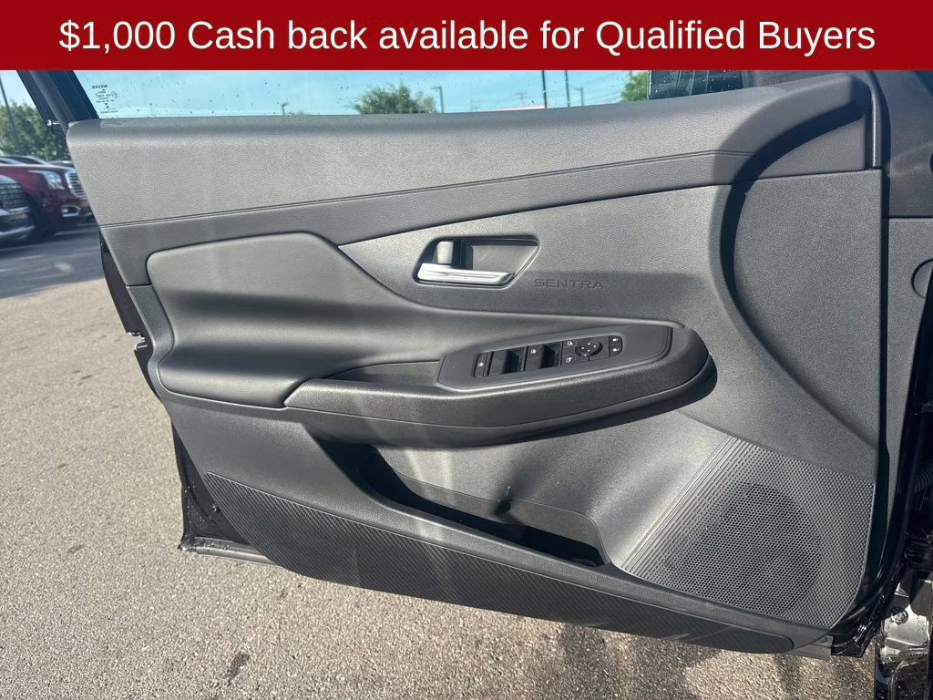 2026 Super Black Nissan Sentra SV FWD Sedan