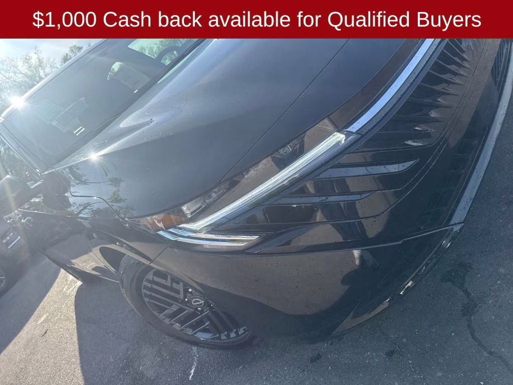 2026 Super Black Nissan Sentra SV FWD Sedan