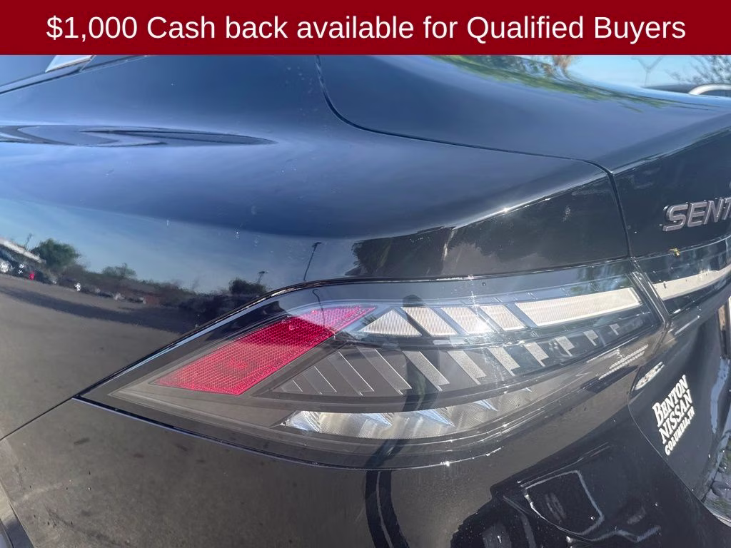 2026 Super Black Nissan Sentra SV FWD Sedan