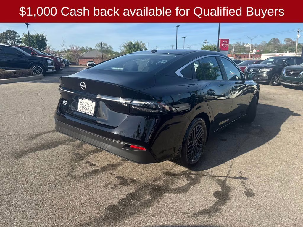 2026 Super Black Nissan Sentra SV FWD Sedan