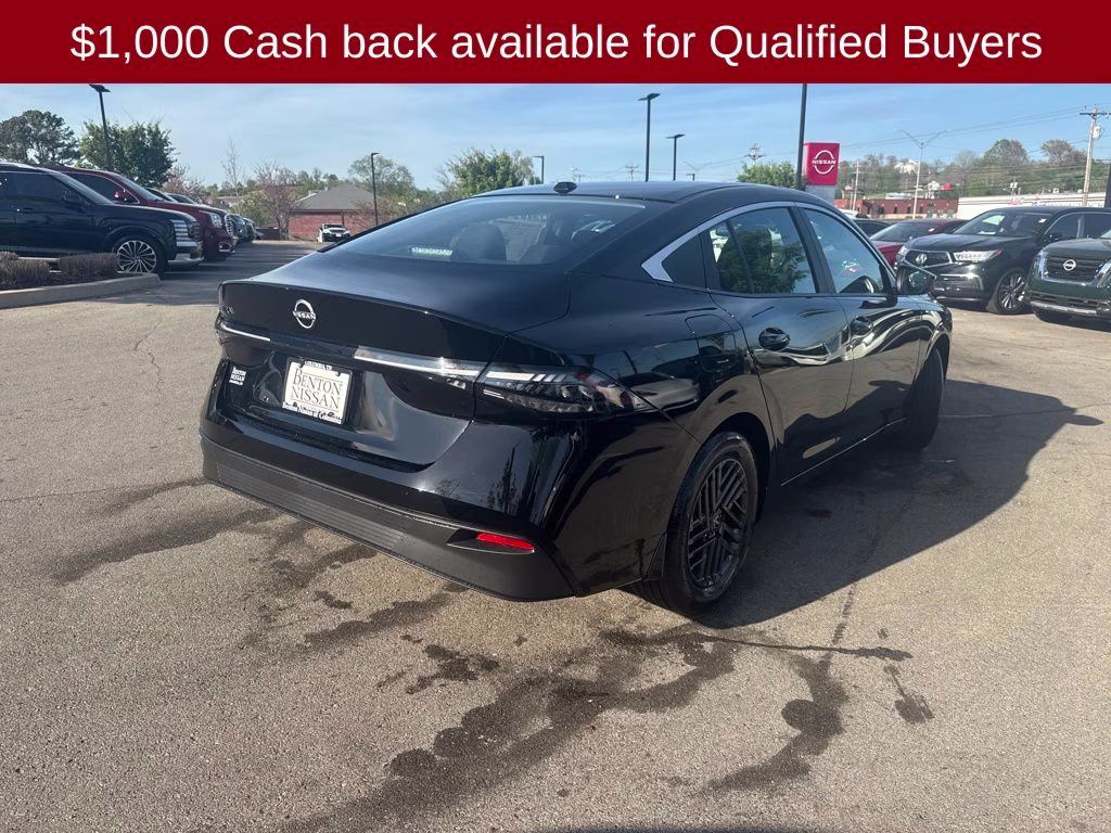 2026 Super Black Nissan Sentra SV FWD Sedan