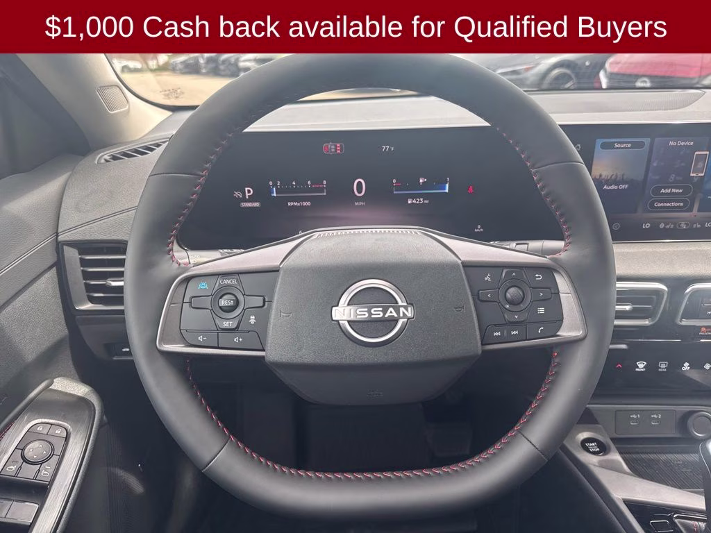 2026 Aspen White/Super Black Nissan Sentra SR FWD Sedan