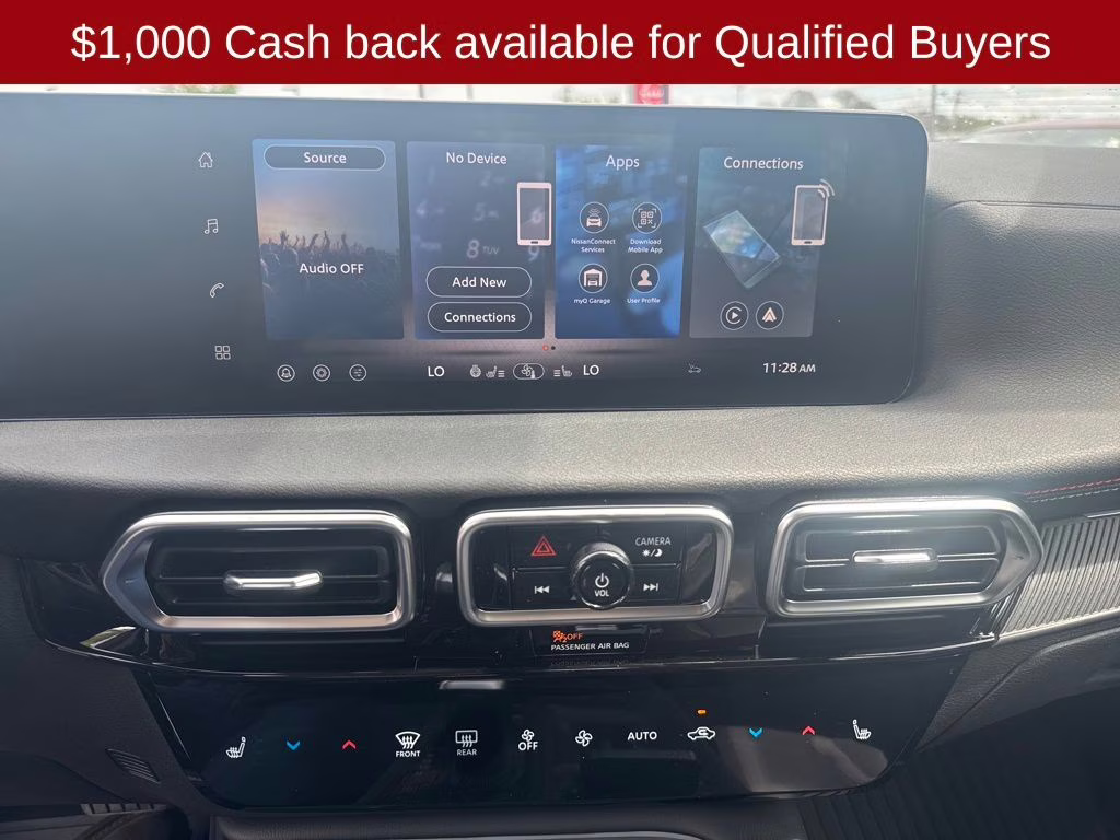 2026 Aspen White/Super Black Nissan Sentra SR FWD Sedan