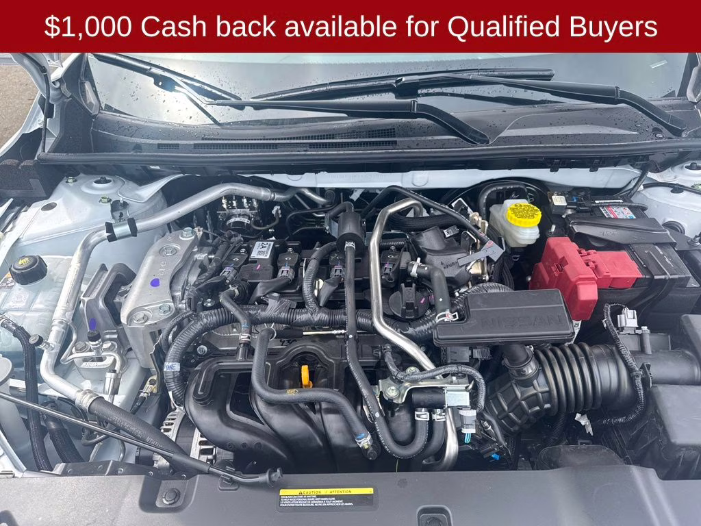 2026 Aspen White/Super Black Nissan Sentra SR FWD Sedan