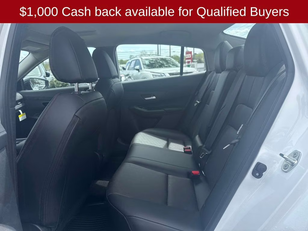 2026 Aspen White/Super Black Nissan Sentra SR FWD Sedan