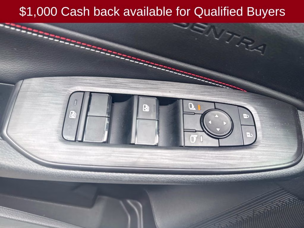 2026 Aspen White/Super Black Nissan Sentra SR FWD Sedan
