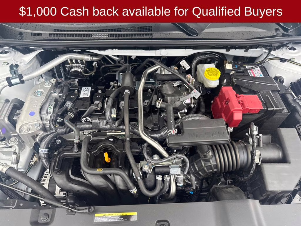 2026 Aspen White/Super Black Nissan Sentra SR FWD Sedan