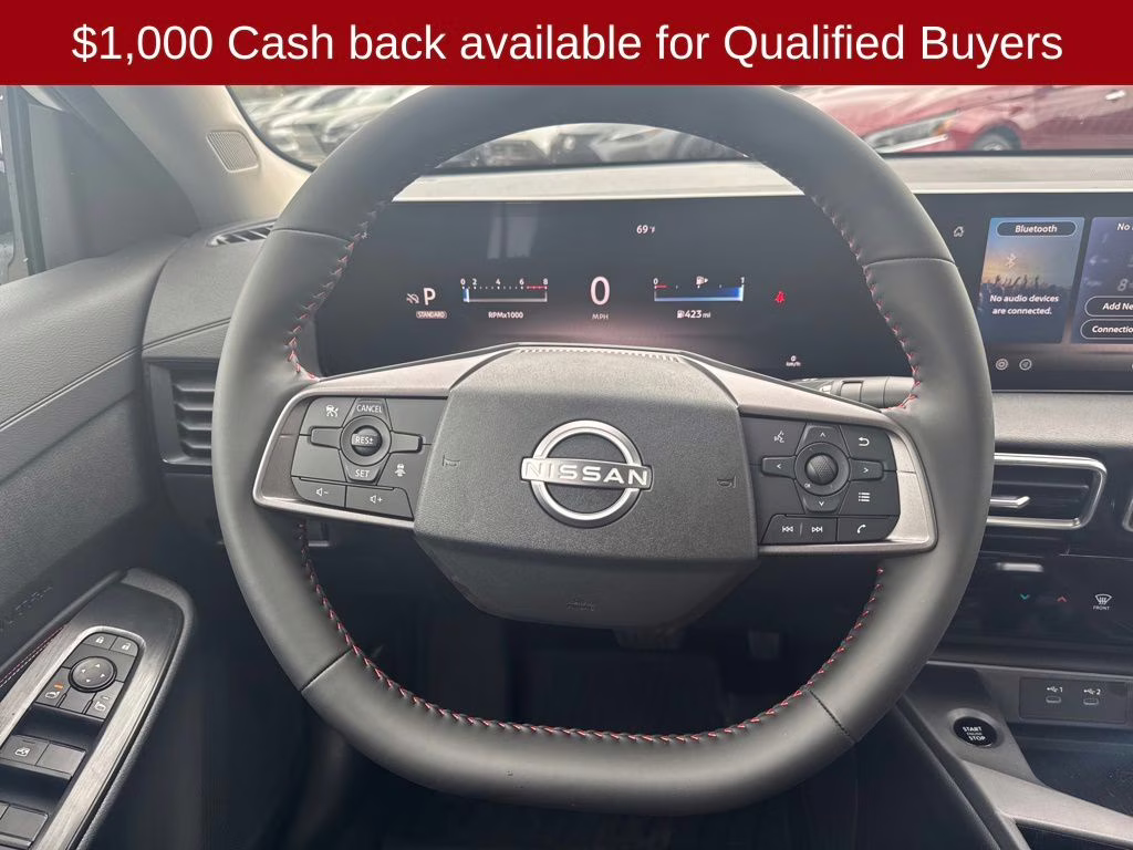 2026 Aspen White/Super Black Nissan Sentra SR FWD Sedan