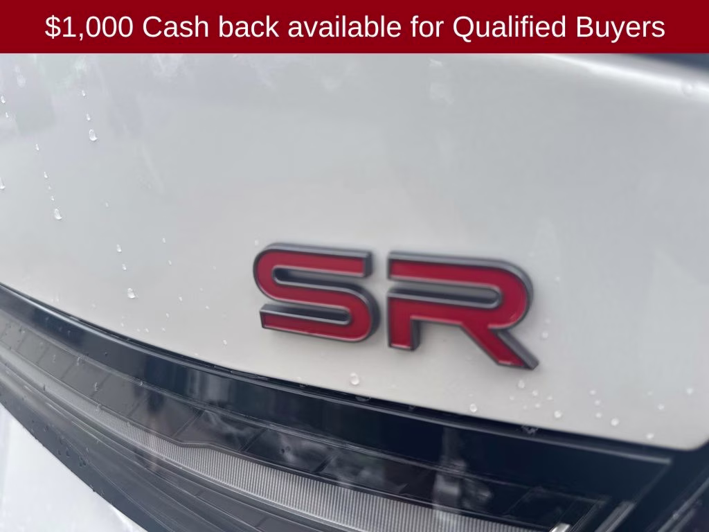2026 Aspen White/Super Black Nissan Sentra SR FWD Sedan