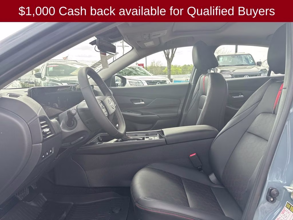 2026 Atlantic Gray Metallic Nissan Sentra SR FWD Sedan